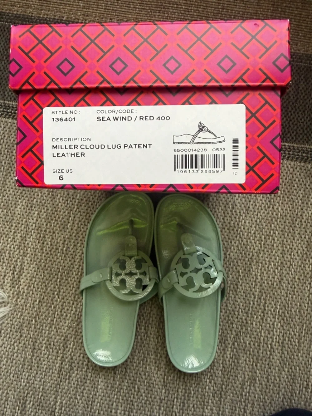 Tory Burch Miller Cloud Sandals